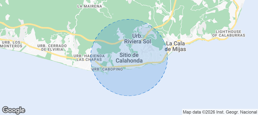 Sitio de Calahonda Airbnb map
